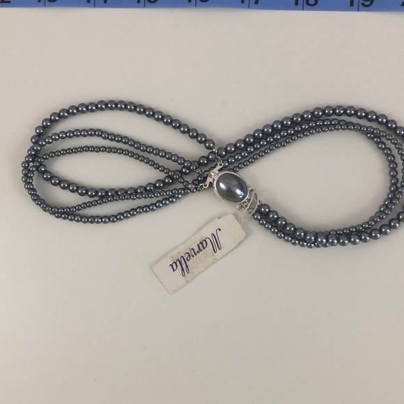 Vintage Marvella Pearl Necklace NWT - Picture 2 of 7